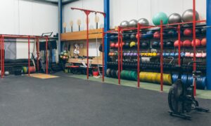 Indoor sports flooring